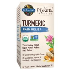 GARDEN OF LIFE MYKIND TURMERIC PAIN RELIEF