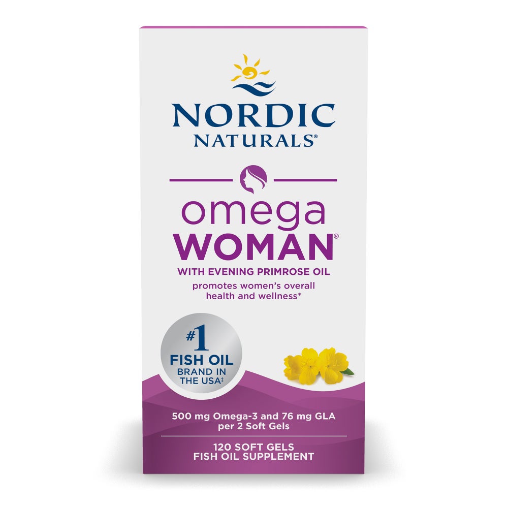NORDIC NATURALS OMEGA WOMAN 500MG 120SOFTGEL