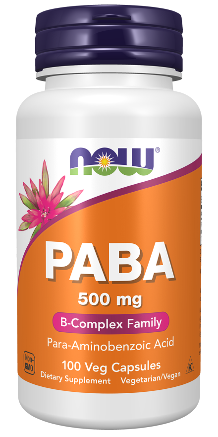 NOW PABA 500 MG