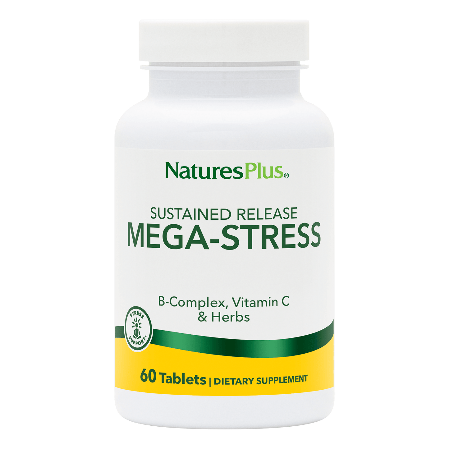 NaturesPlus Mega-Stress Complex Sustained Release Tablets