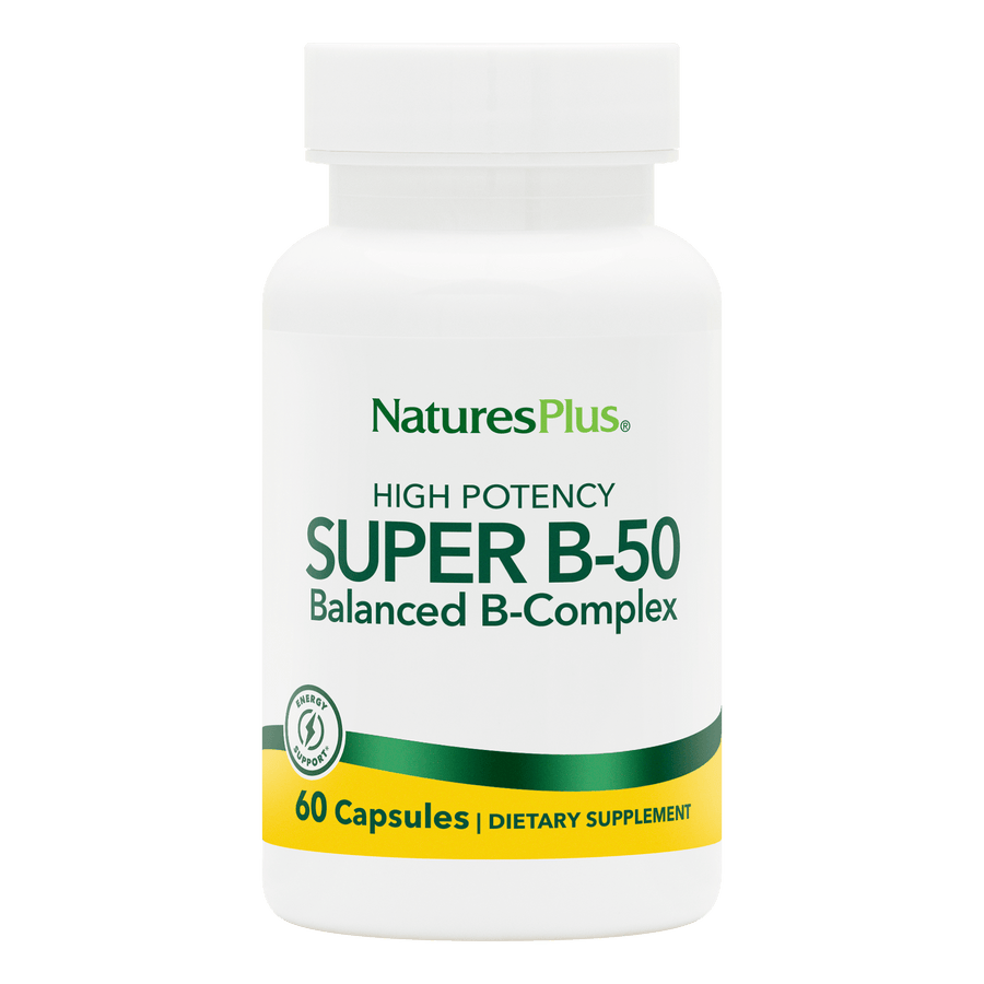 NaturesPlus Super B-50 Capsules