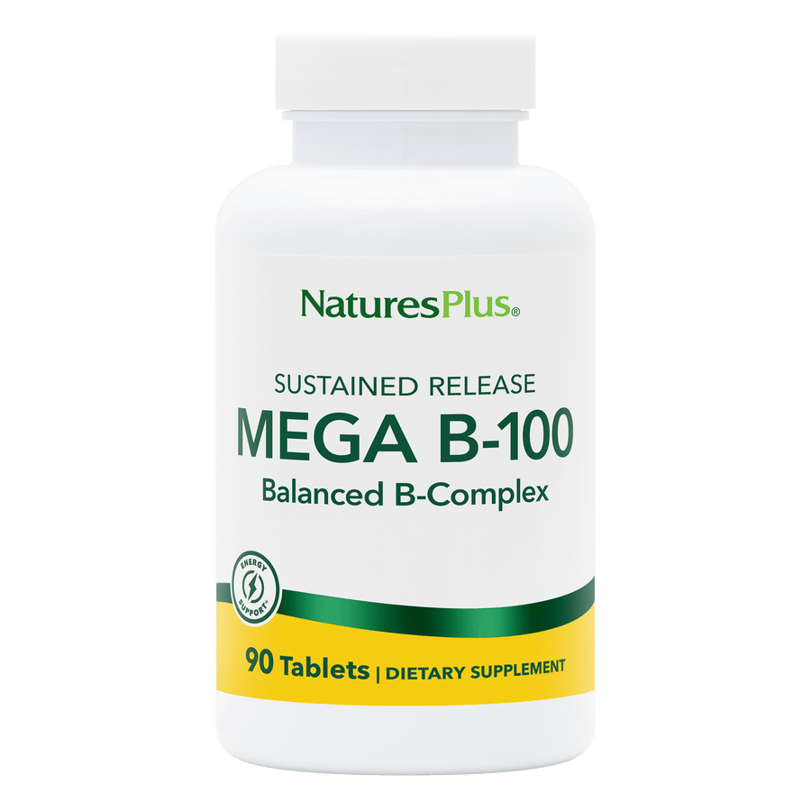 NaturesPlus Mega B-100 Sustained Release Tablets