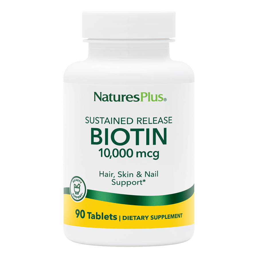 NaturesPlus Biotin 10,000 MCG Tablets