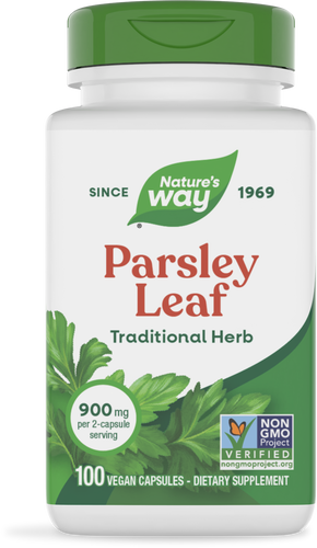 NATURE'S WAY PARSLEY LEAF 900 MG 100 VEG CAP