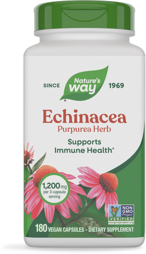 NATURE'S WAY ECHINACEA 1200 MG 180 VEG CAP