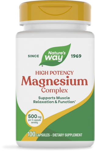 NATURE'S WAY MAGNESIUM COMPLX 500 MG 100 CAPSULES