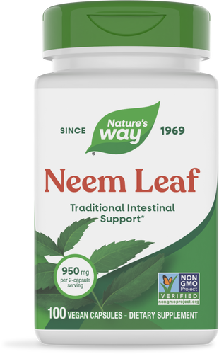 NATURE'S WAY NEEM LEAF 950 MG 100 VEG CAP