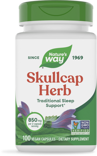 NATURE'S WAY SKULLCAP850 MG 100 VEG CAP