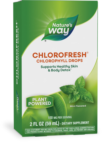 NATURE'S WAY CHLOROFRESH MINT 40X LIQUID DROPS
