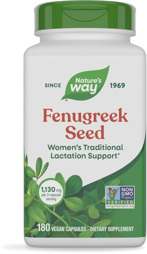 NATURE'S WAY FENUGREEK SEED 1130 MG 180 VEG CAP