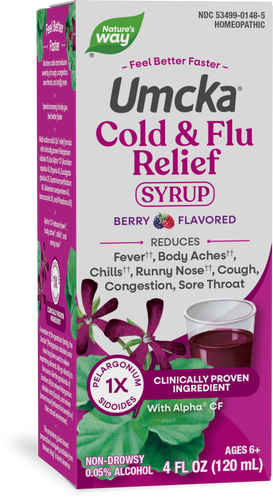 NATURE'S WAY UMCKA COLD +FLU BERRY SYRUP