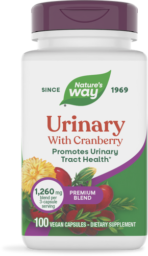 NATURE'S WAY URINARY W/CRAN FORMULA 1260 MG 100 VEG CAP