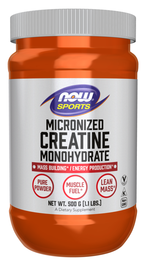 NOW CREATINE MONOHYDRATE, MICRONIZED