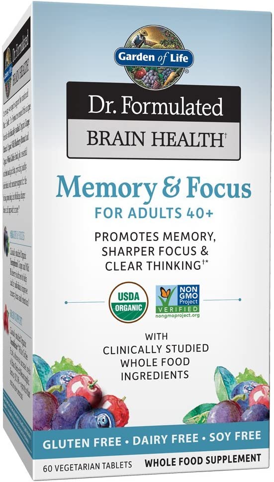 GARDEN OF LIFE MEMORY & FOCUS 60 VTABS