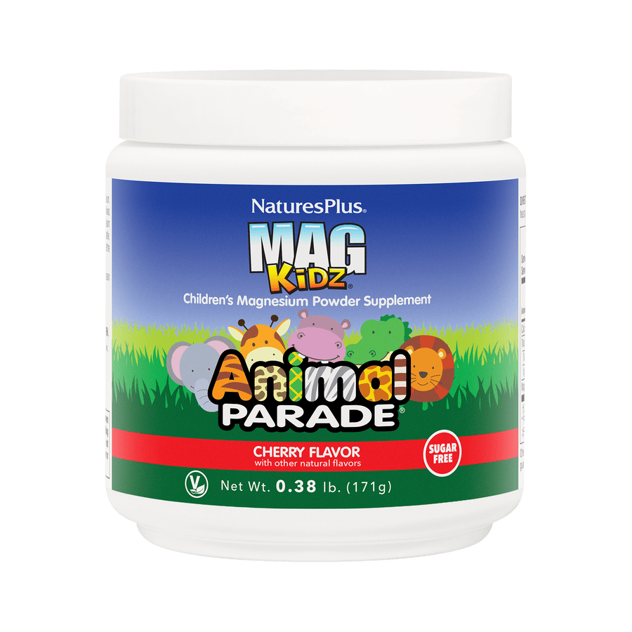 NaturesPlus Animal Parade¨ Sugar-Free MagKidz Magnesium Powder