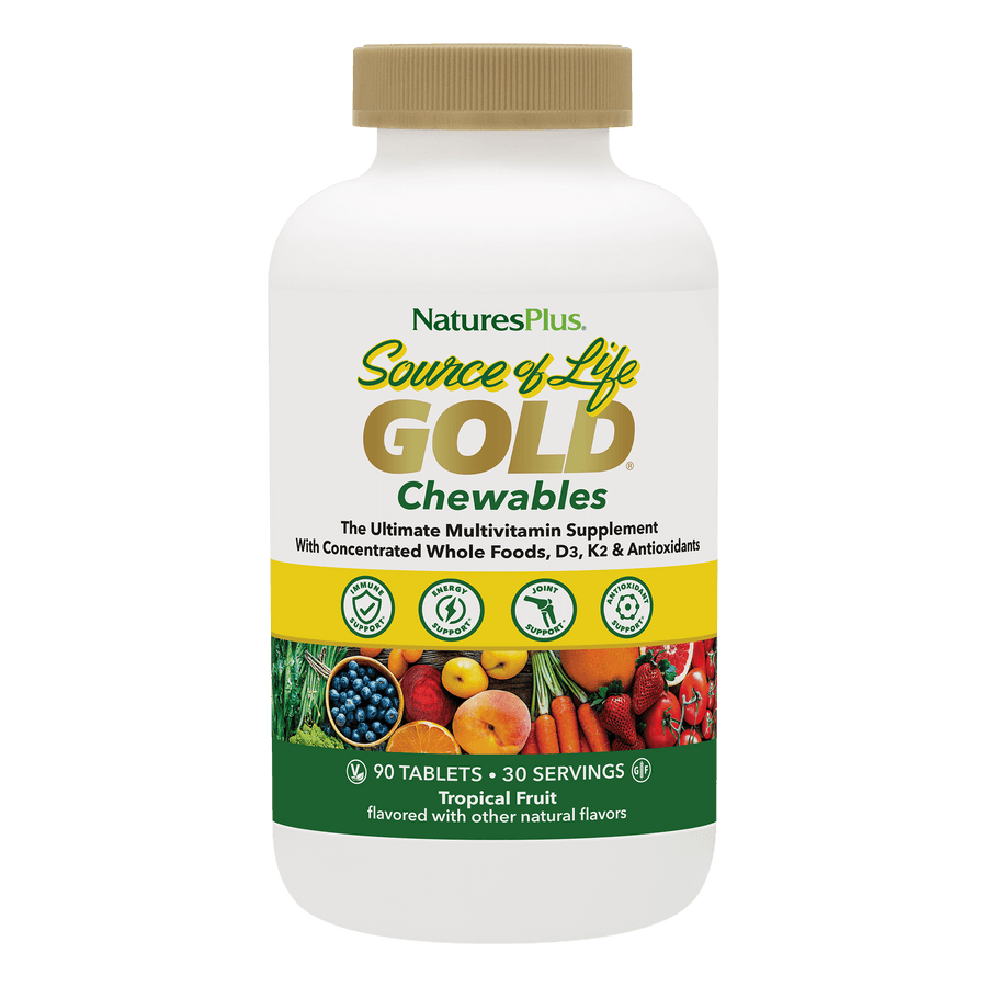 NaturesPlus Source of Life¨ GOLD Multivitamin Chewables