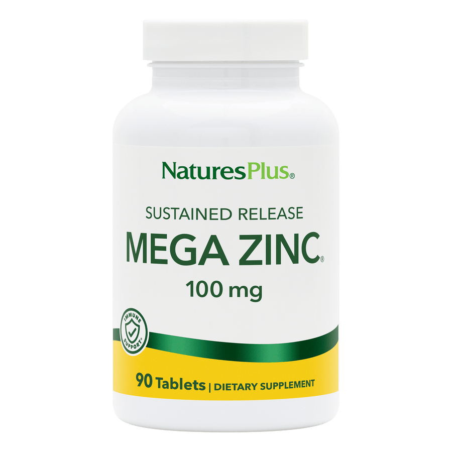 NaturesPlus Mega Zinc 100 mg Sustained Release Tablets