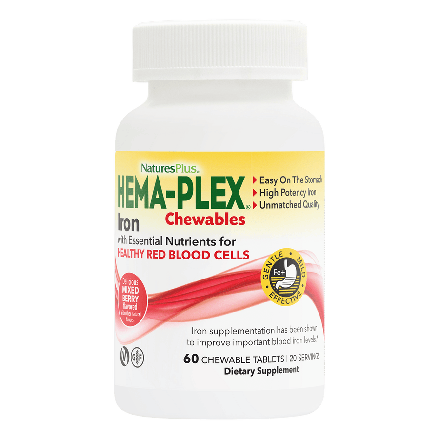 NaturesPlus HEMA-PLEX¨ Iron Chewables