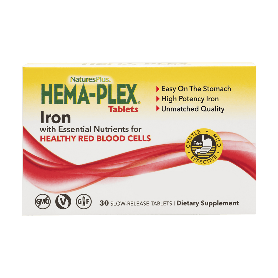 NaturesPlus HEMA-PLEX¨ Slow-Release Tablets