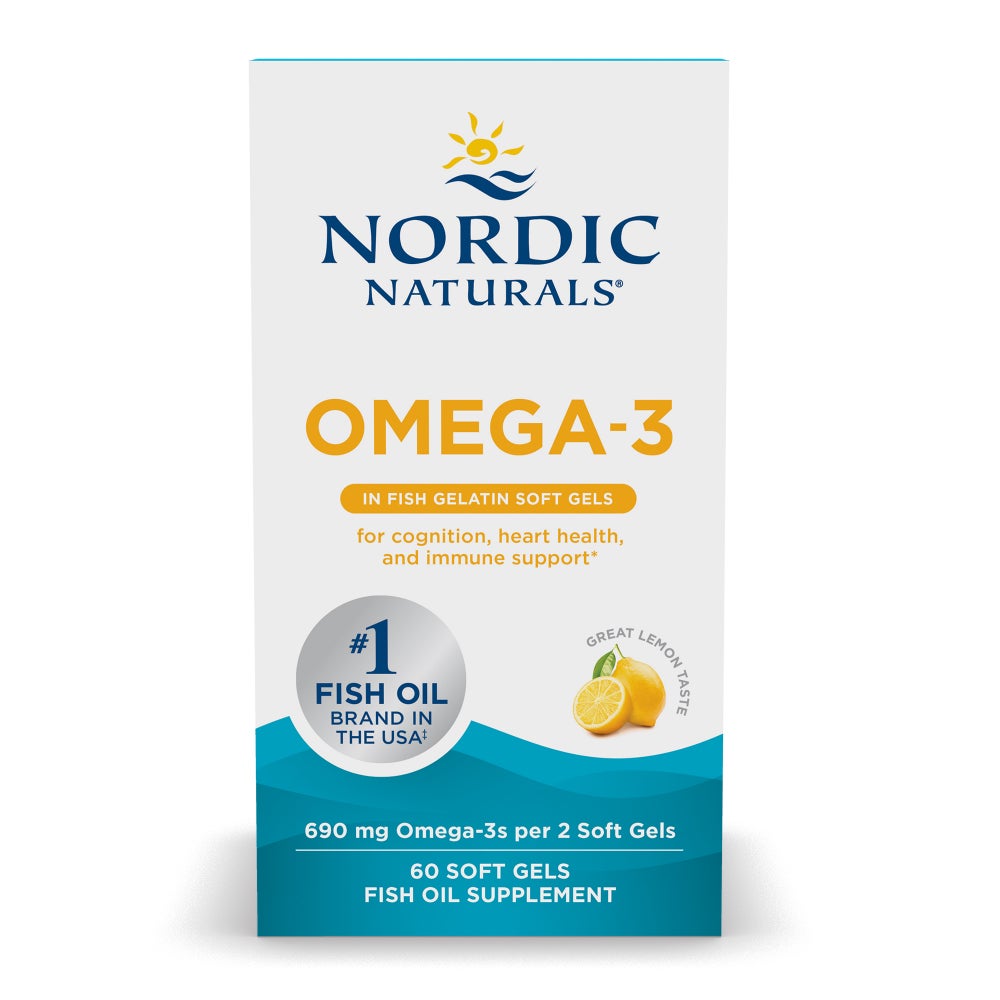 NORDIC NATURALS OMEGA-3 690MG 60 CAPSULES