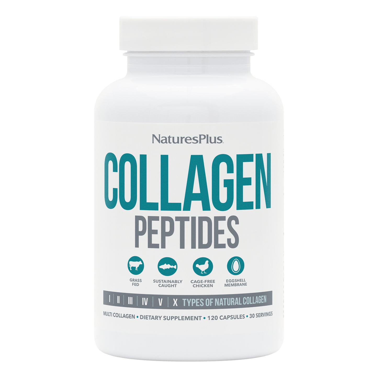 NaturesPlus Collagen Peptides Capsules