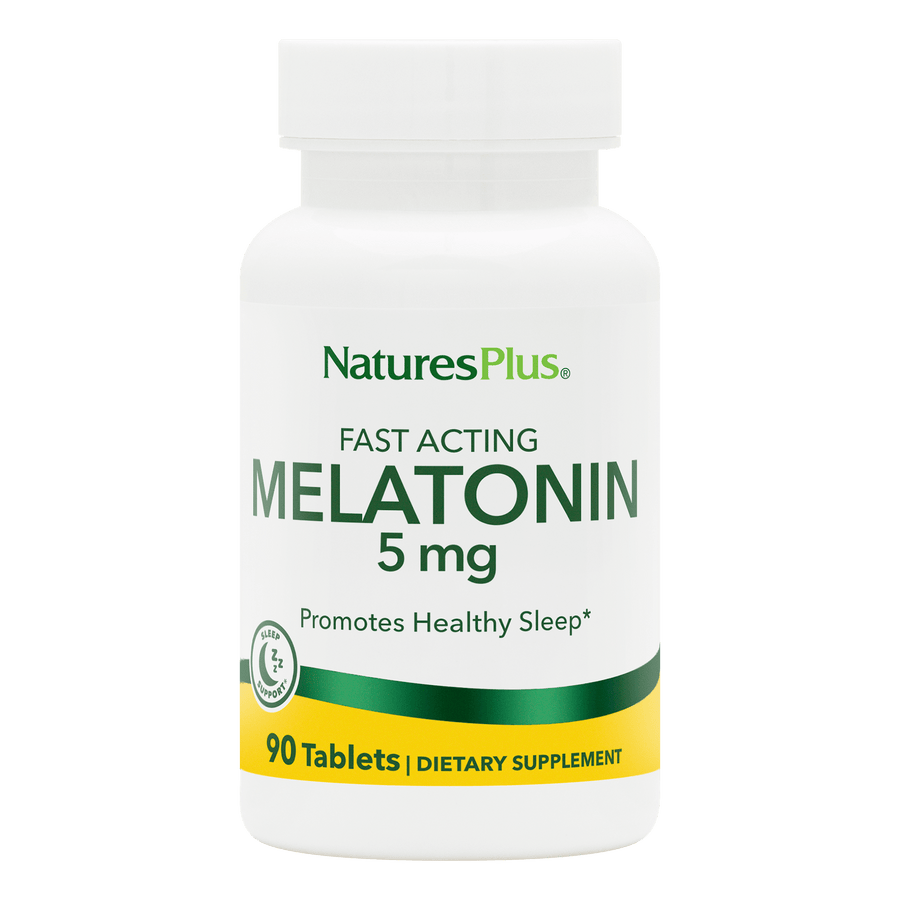 NaturesPlus Melatonin 5 mg Tablets