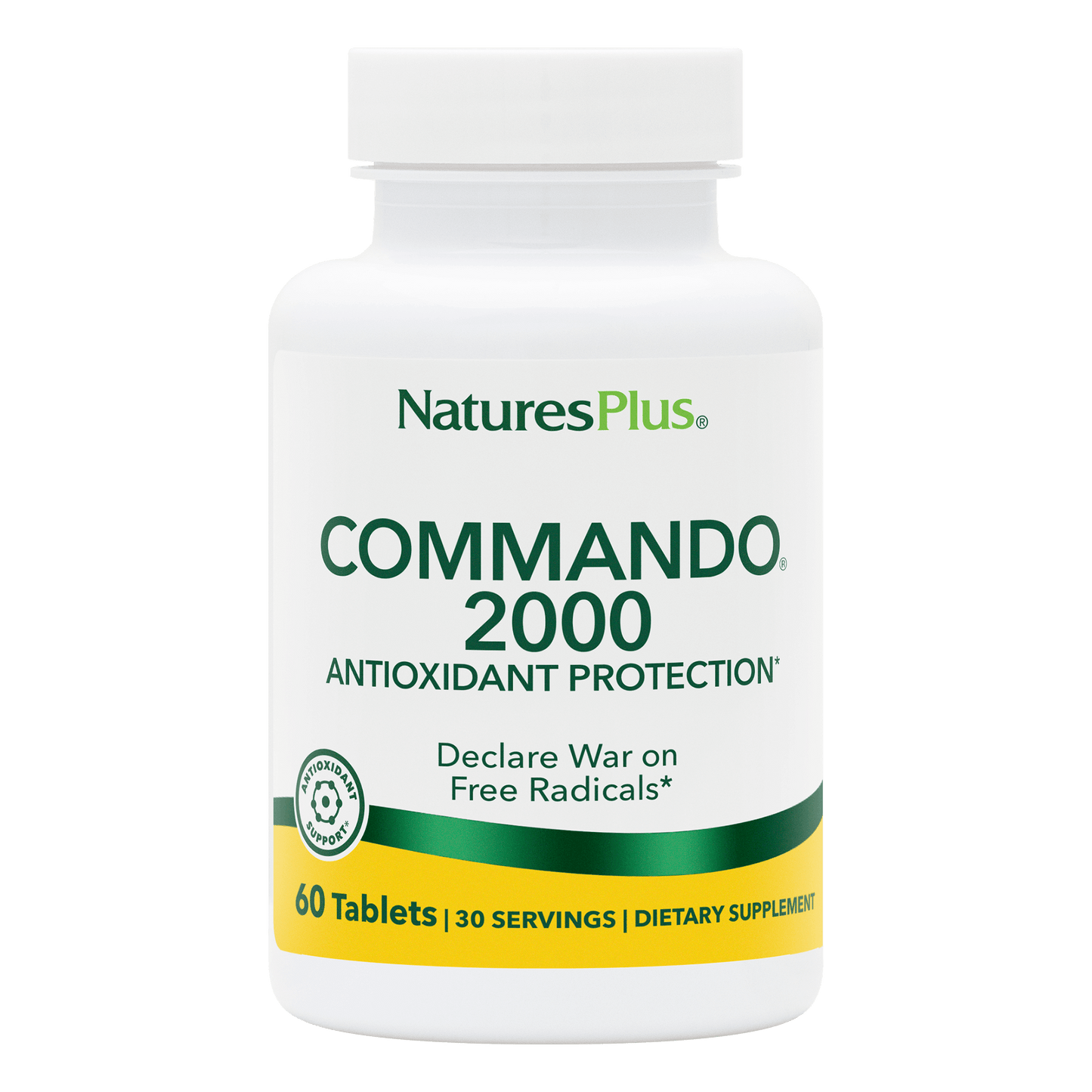 NaturesPlus Commando¨ 2000 Antioxidant Protection Tablets