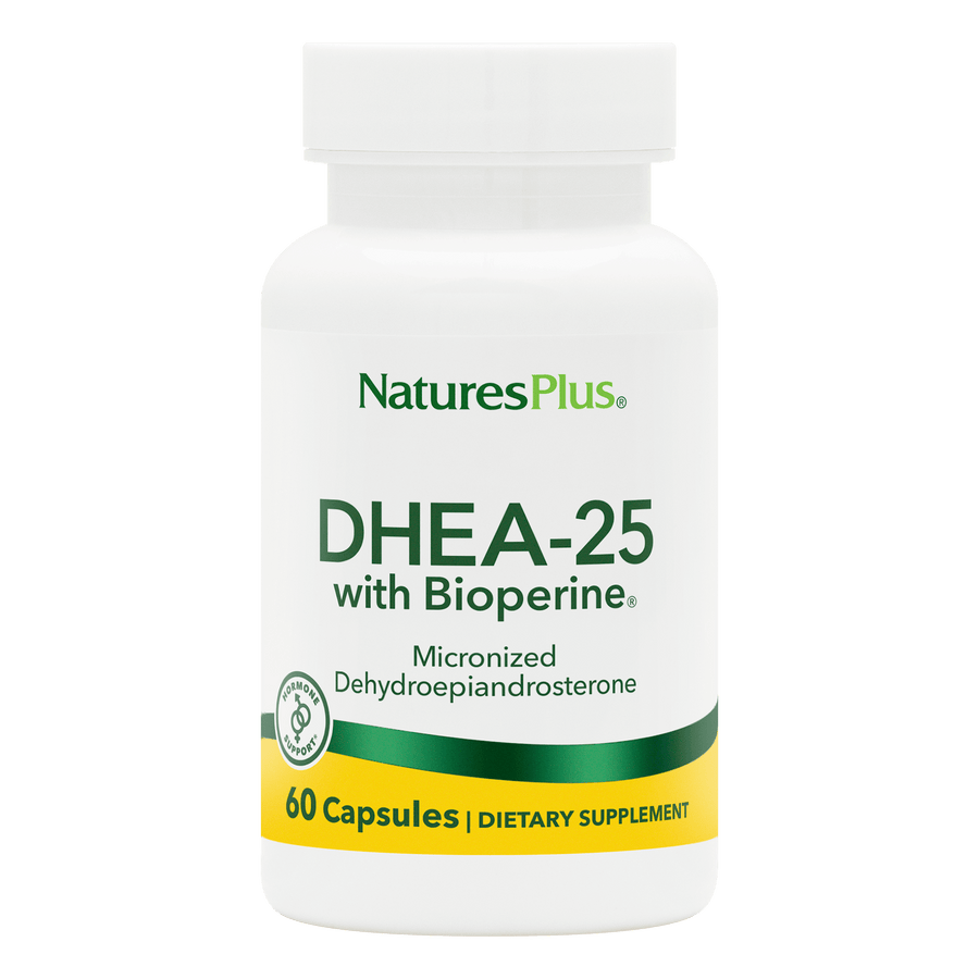 NaturesPlus DHEA-25 Capsules