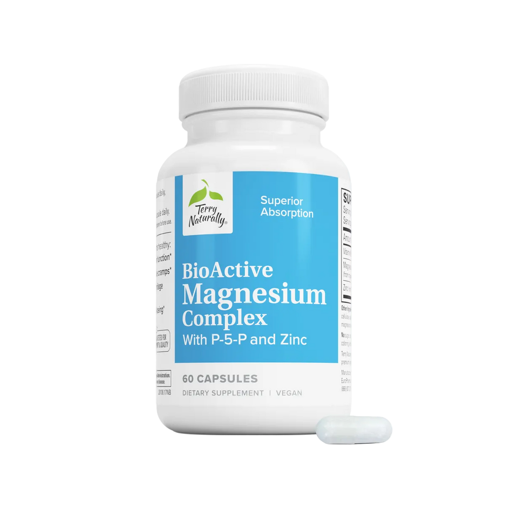 Terry Naturally Bio Active Magnesium +Zinc 60 Capsules