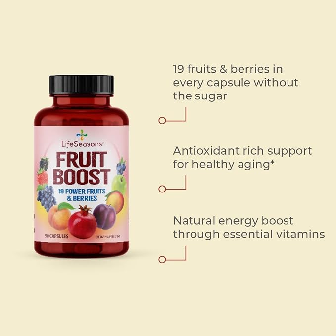 LIFE SEASONS FRUIT BOOST 90 CAPSULES