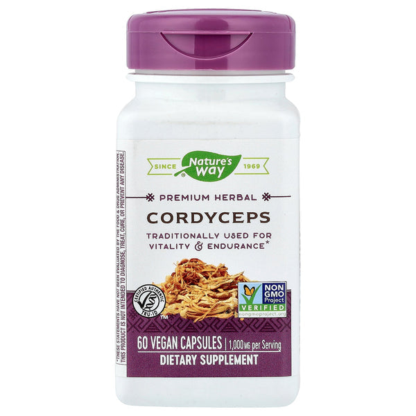 NATURE'S WAY CORDYCEPS 60 VEG CAP