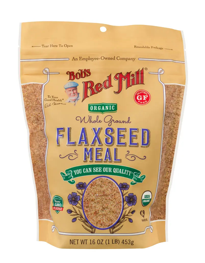 BOB'S FLAXSEED MEAL WHOLE GROUND 16OZ