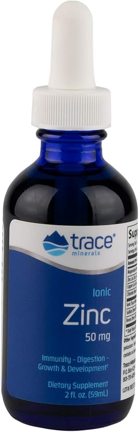 Trace Minerals Zinc 50mg 2 Oz