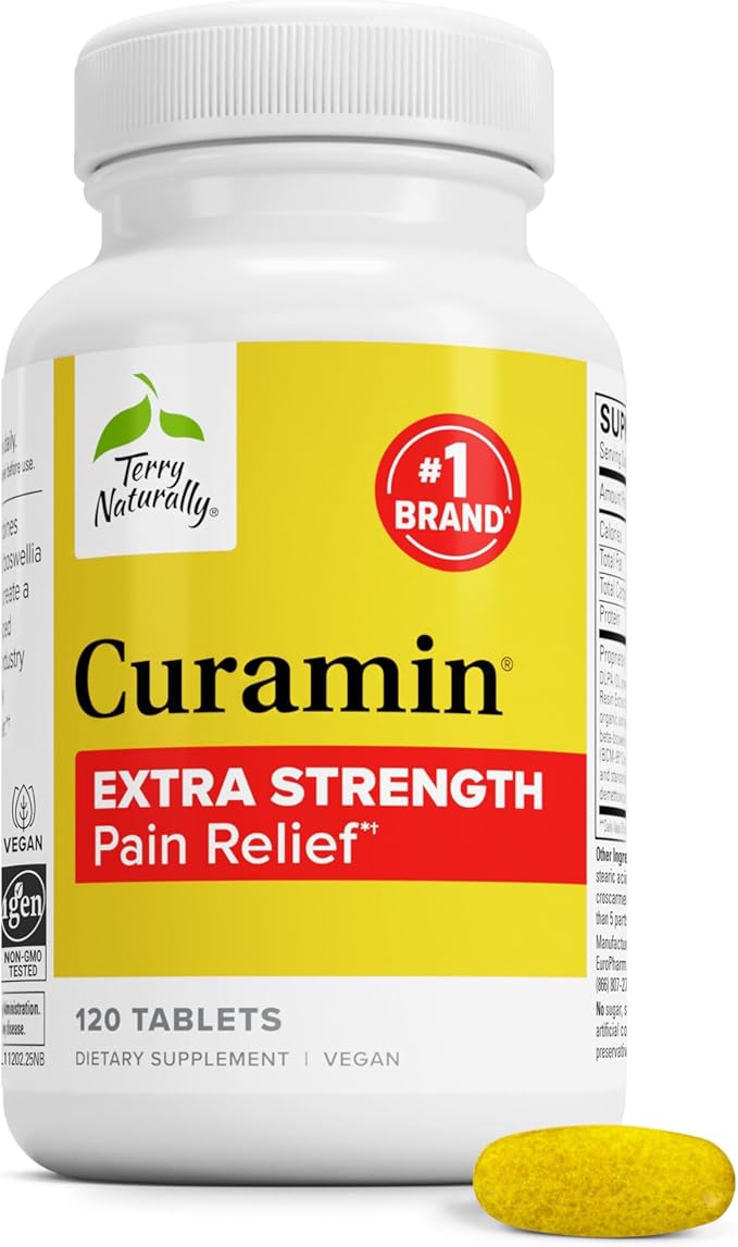 Terry Naturally Curamin Extra Strength 120 Tablets