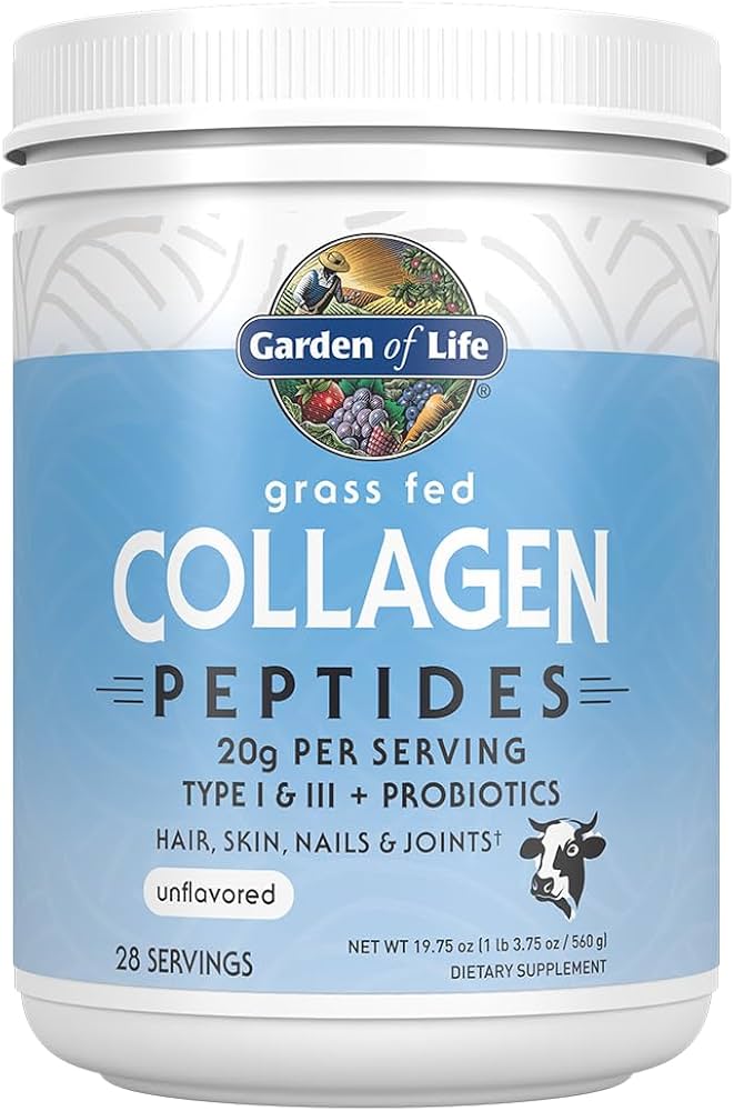 GARDEN OF LIFE COLLAGEN PEPTIDES 560G UNFLAVORED