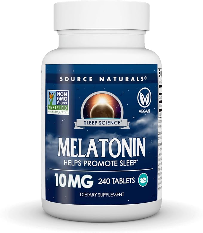 Source Naturals Melatonin 10mg 240 Tablets