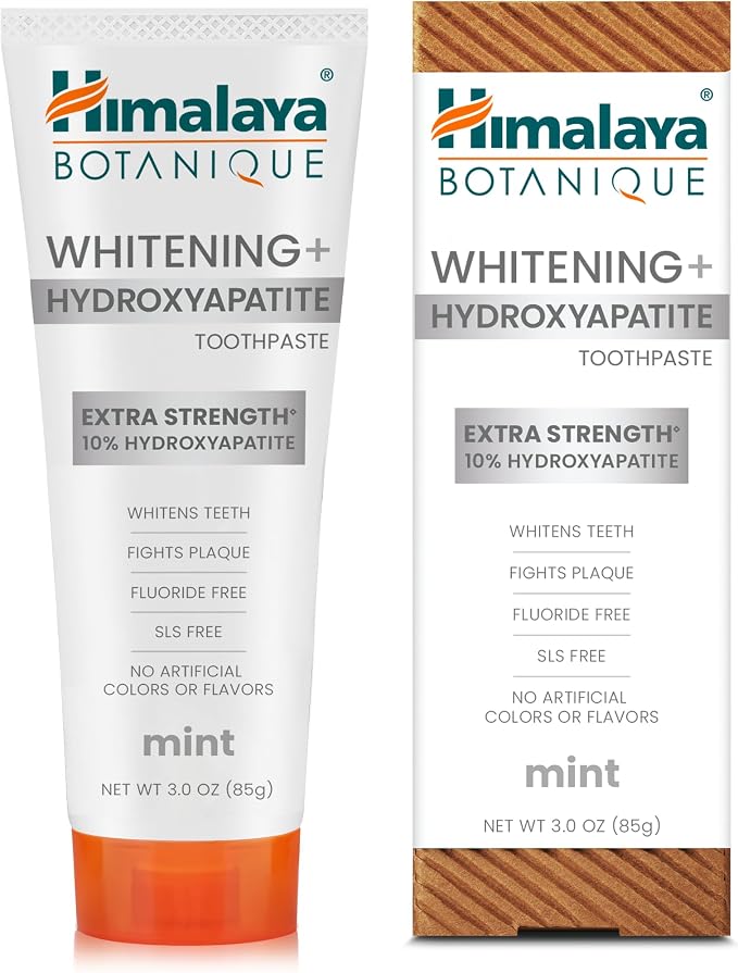 HIMALAYA WHITENING + HYDROXYAPATITE EXTRA STRENGTH TOOTHPASTE