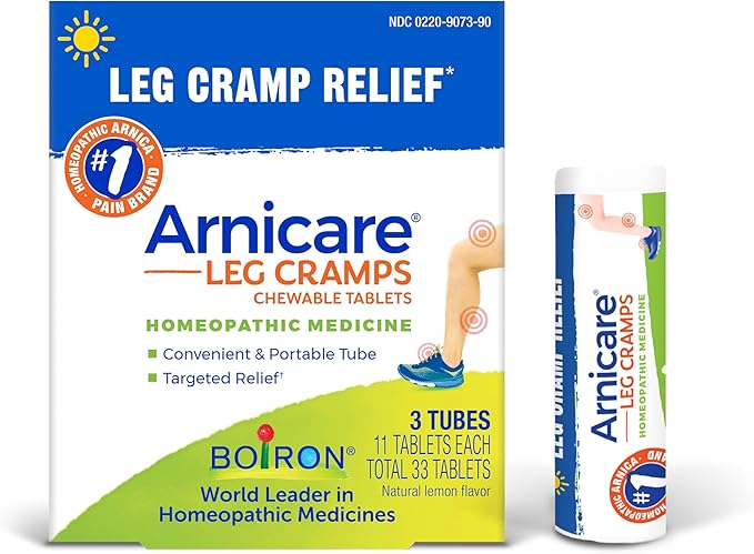 BOIRON ARNICARE LEG CRAMPS 3 TUBES