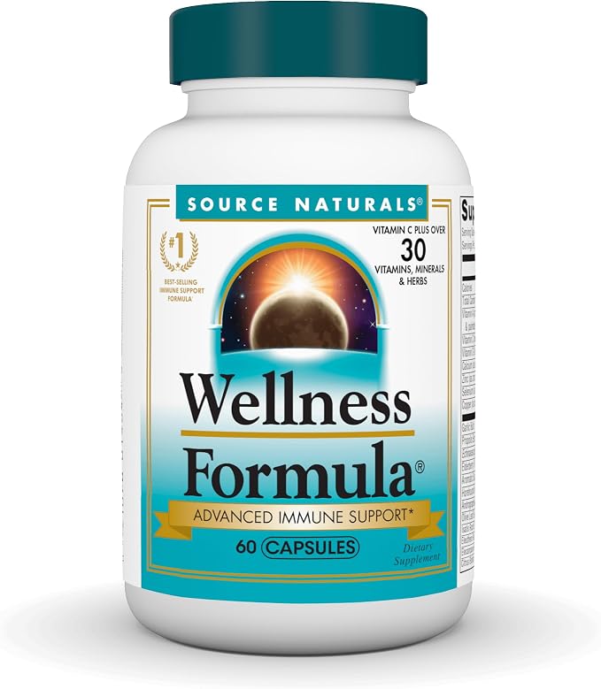 Source Naturals Wellness Formula 60 Caps