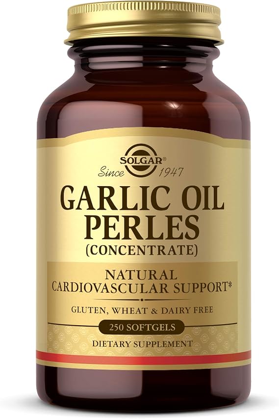 Solgar Garlic Oil Perles 250 Softgels
