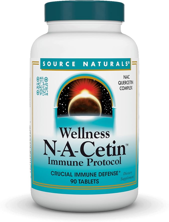 Source Naturals Wellnes N-A-Cetin 90 Tablets