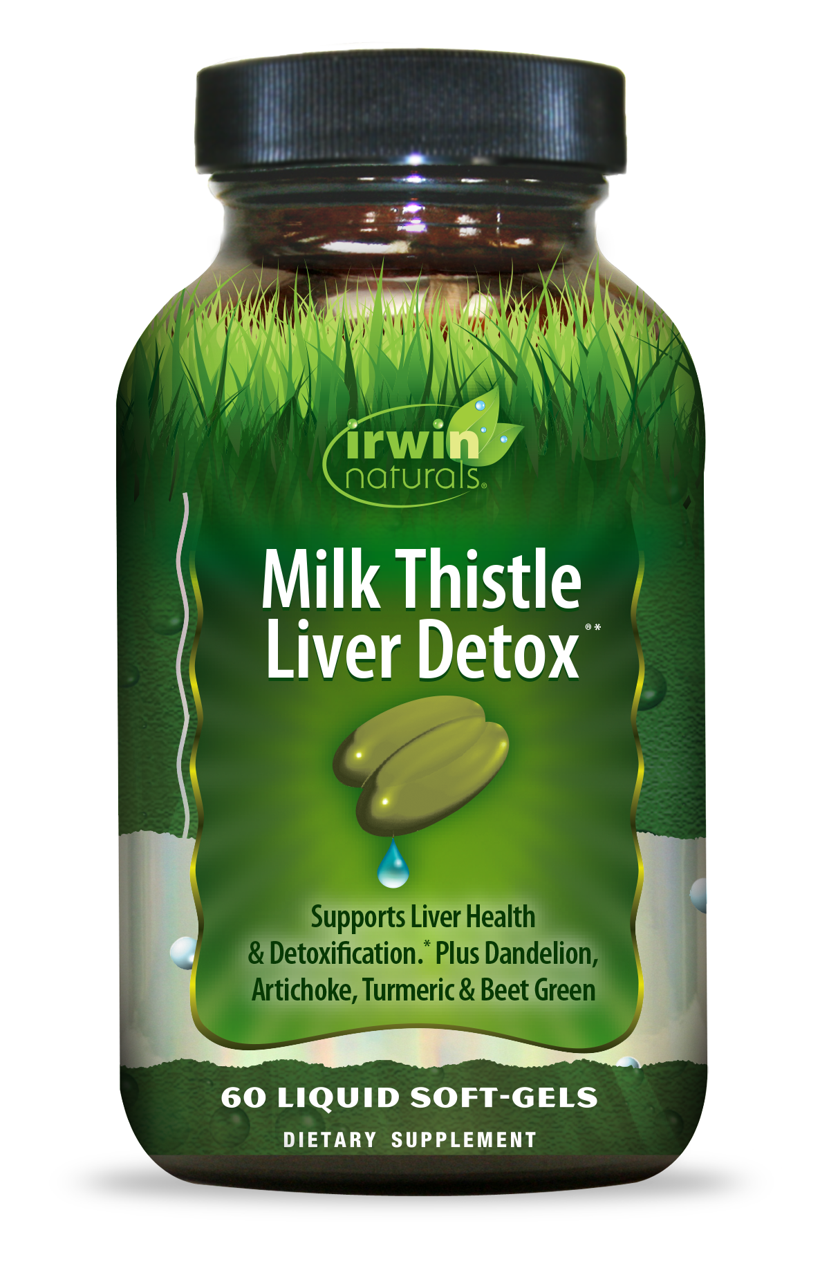 IRWIN NATURALS MILK THISTLE LIVER DETOX 60 SOFTGELS