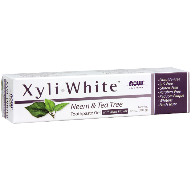 NOW XYLIWHITE™ NEEM & TEA TREE TOOTHPASTE GEL