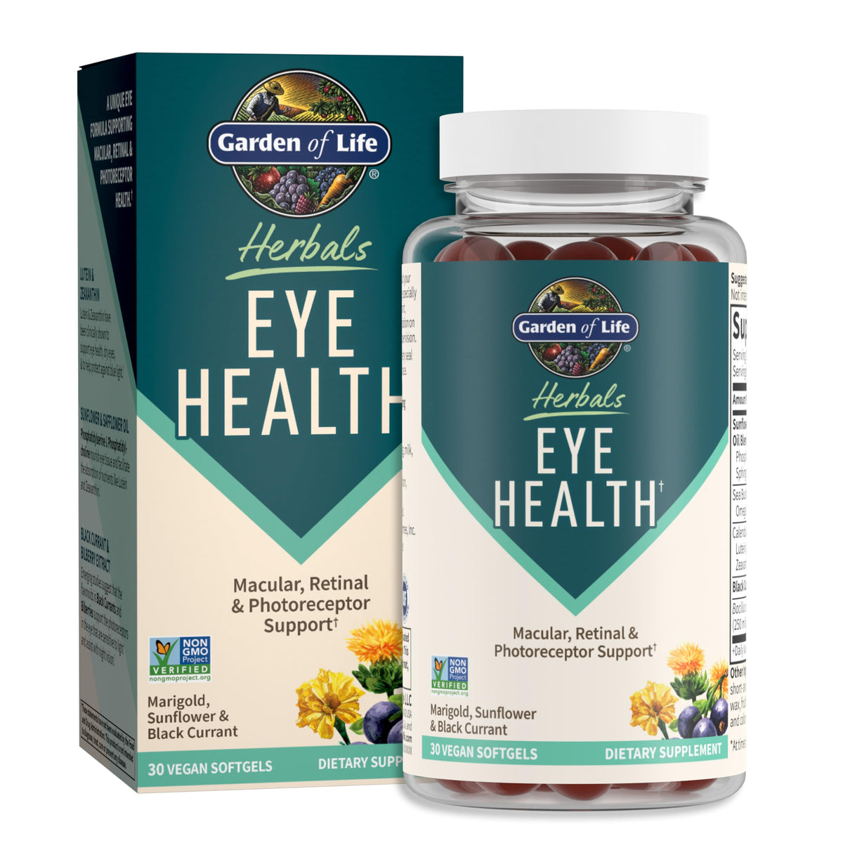 GARDEN OF LIFE HERBAL EYE HEALTH 30 SGELS