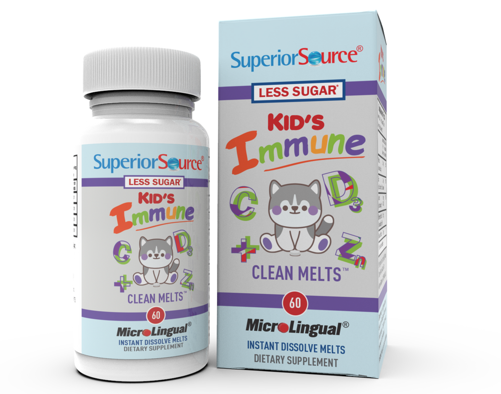 SUPERIOR SOURCE KIDS IMMUNE 60 MICRO LINGUAL