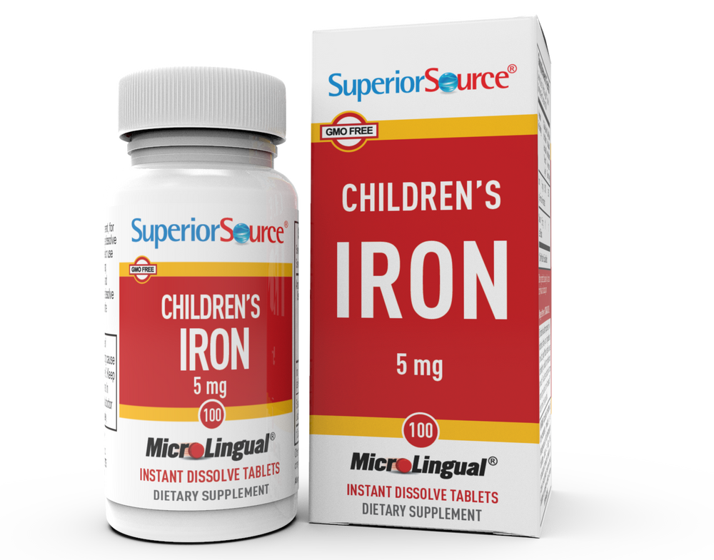SUPERIOR SOURCE CHILDREN'S IRON 5MG