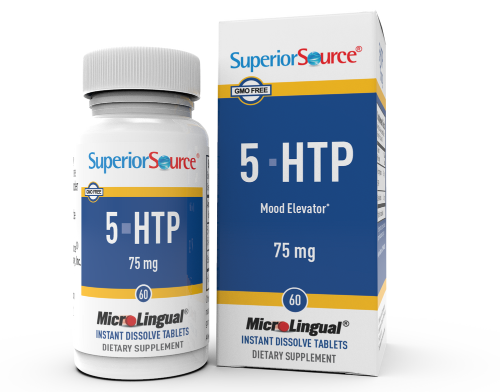 SUPERIOR SOURCE 5- HTP 75MG 60 MELTS