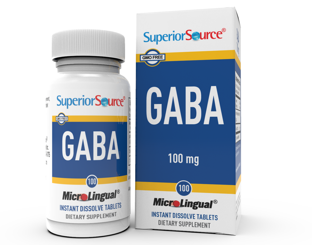 SUPERIOR SOURCE GABA 100MG