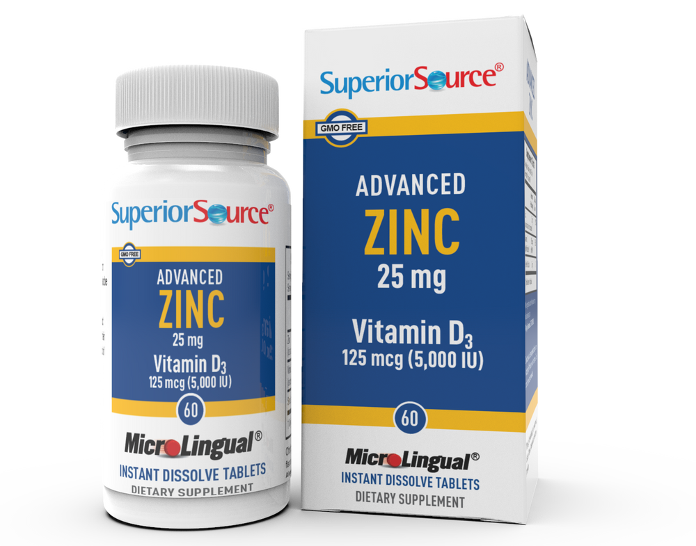 SUPERIOR SOURCE ADVANCED ZINC 60CT