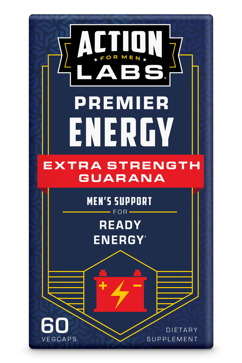 ACTION LABS ENERGY W/GUARANA 60 CAPSULES